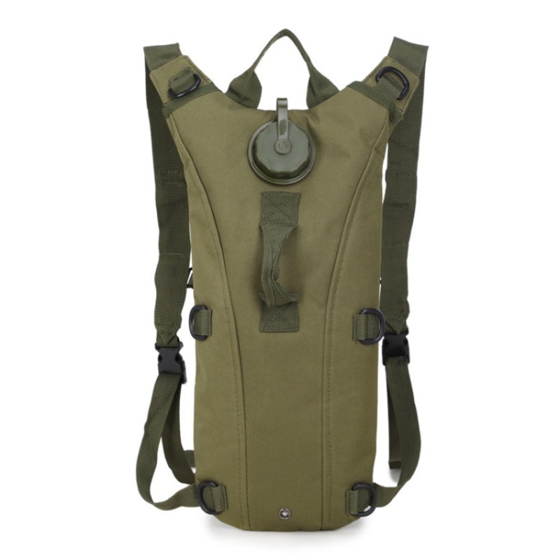 3L Outdoor Cycling Mountaineering Water Bag Duffel Backpack (Green)