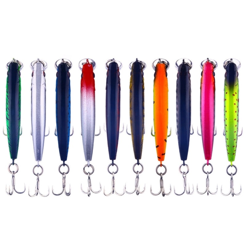 HENGJIA MI215 Submerged Mino Long-distance Casting Lure, Size: 5.5cm 5.5g(10 Color)