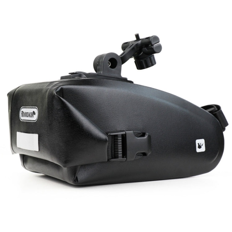Waterproof Three-dimensional Bicycle Tail Bag (Black)