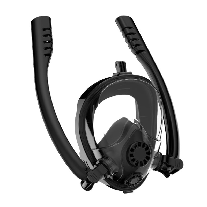 Water Sports Diving Equipment Full Dry Silicone Diving Mask Swimming Glasses for GoPro Hero11 Black / HERO10 Black / HERO9 Black /HERO8 / HERO7 /6 /5 /5 Session /4 Session /4 /3+ /3 /2 /1, Insta360 ON ... o Action and Other Action Cameras, Size:S/M(Black)