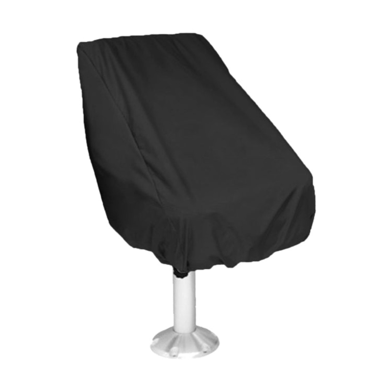 Outdoor Yacht Seat Waterproof and Dustproof Protective Cover 56x61x64/30cm Black(SEO-optimized title)