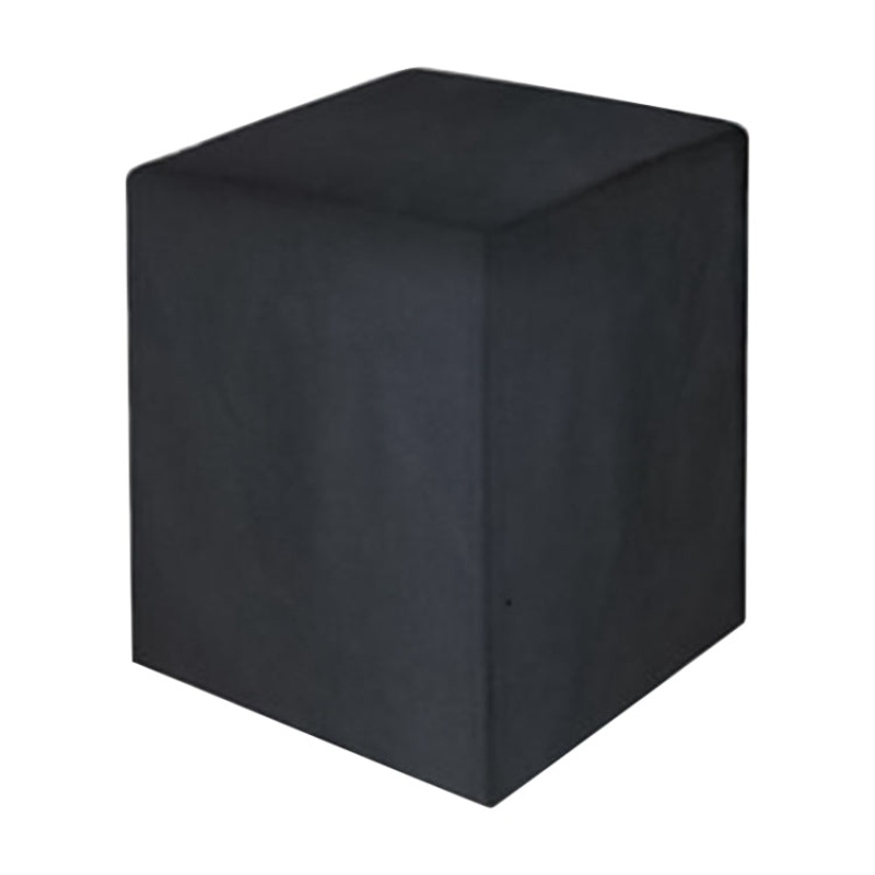 Square BBQ Grill Protective Rain and Dust Protection Cover 68x68x72cm (Black)