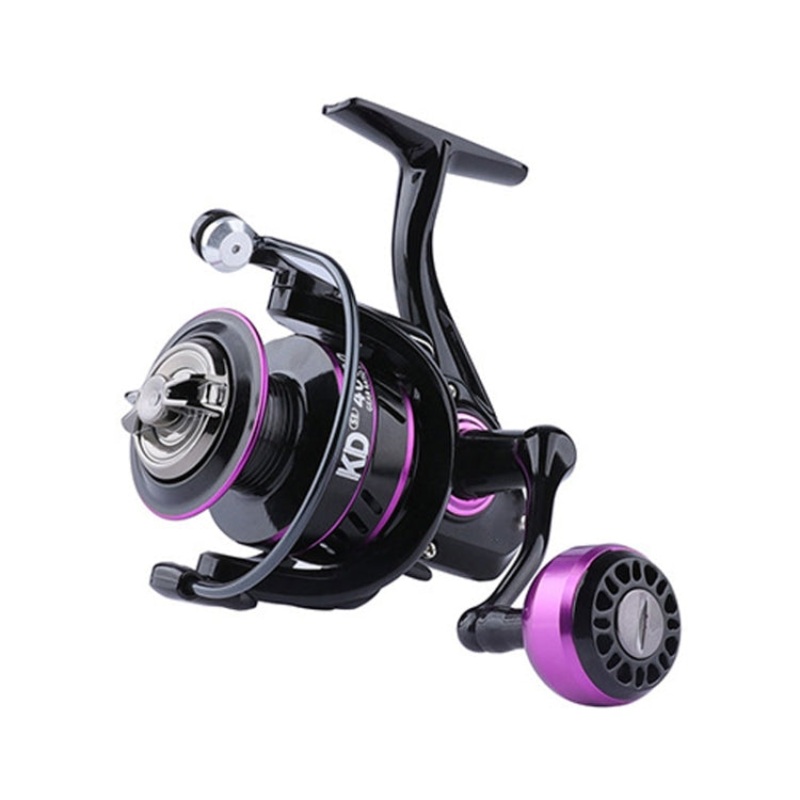 Metal Spinning Wheel Long-range Fish Wire Wheel, Style: KD SE2000 (Half Metal Ball Grip)