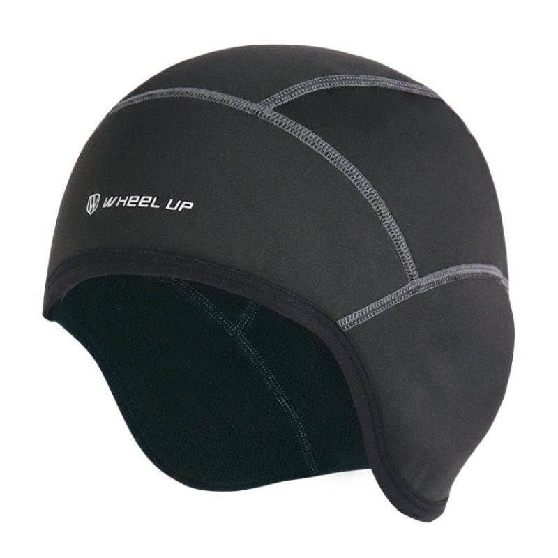 Warm Skiing Cycling Hiking Hat Black (no Hole)
