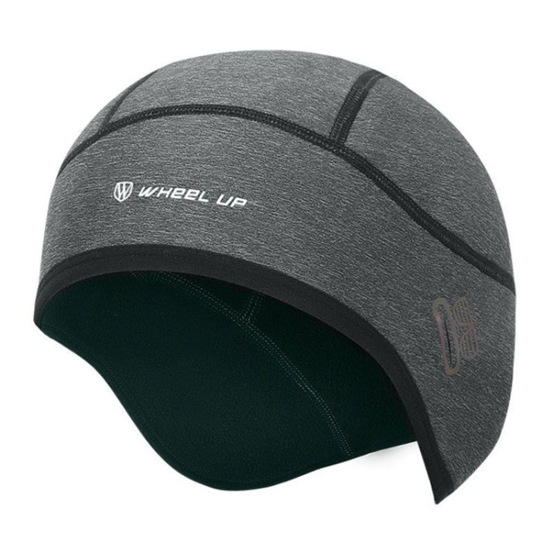 Warm Skiing Cycling Hiking Hat Deep Gray (with Hole)