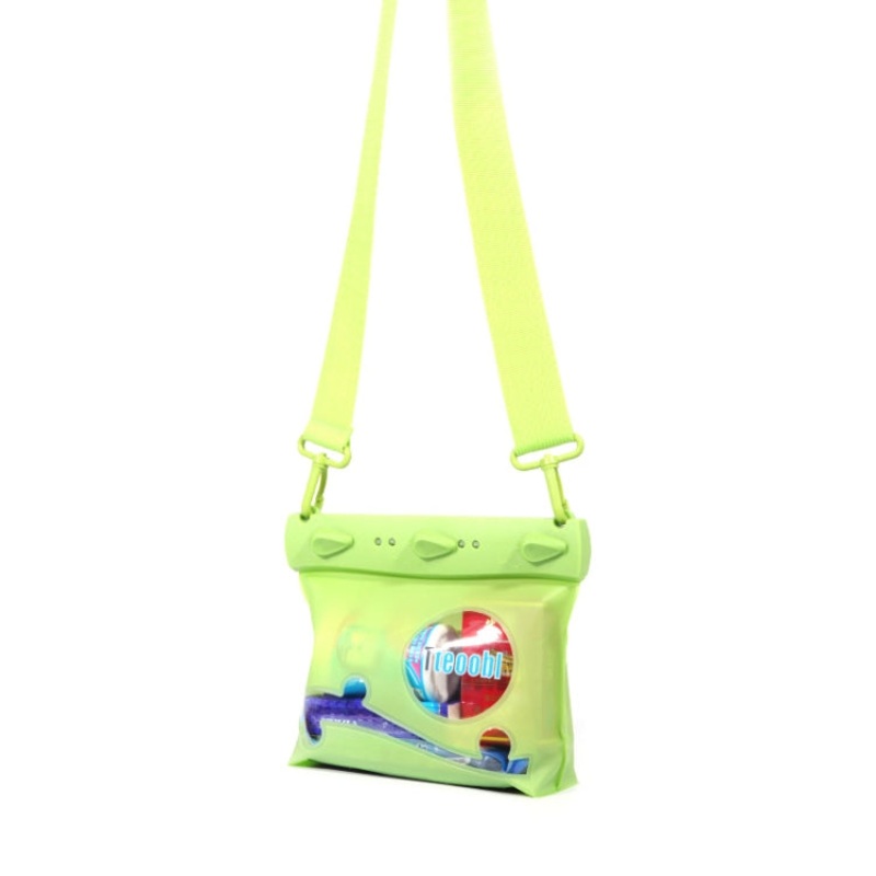 Waterproof One-Shoulder Crossbody Drifting Diving Bag Small (Green)