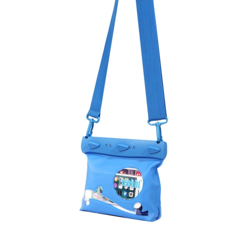 Waterproof One-Shoulder Crossbody Drifting Diving Bag Sundries Storage Bag Small (Blue)