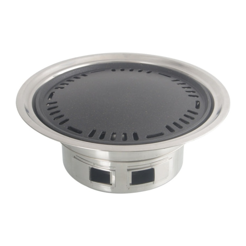 Adjustable Fire Barbecue Grill Pan (Size: S)