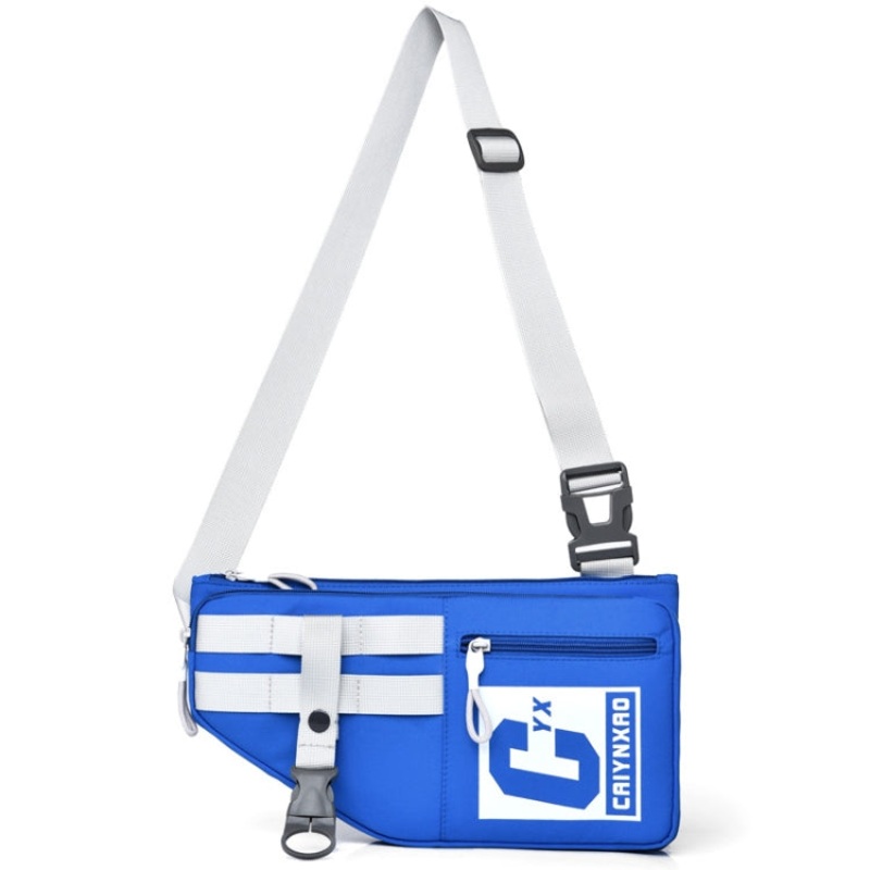 Large Capacity Sports Shoulder Bag Kalenda Blue (Multi-Pocket)