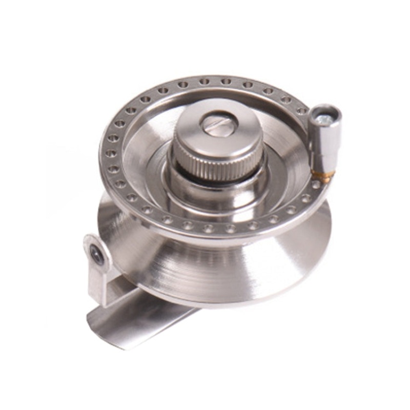 LEO 27758 Side Foot Front Reel With Guide Ring Ice Fishing Reel, Specification: BLT-50 Right Hand