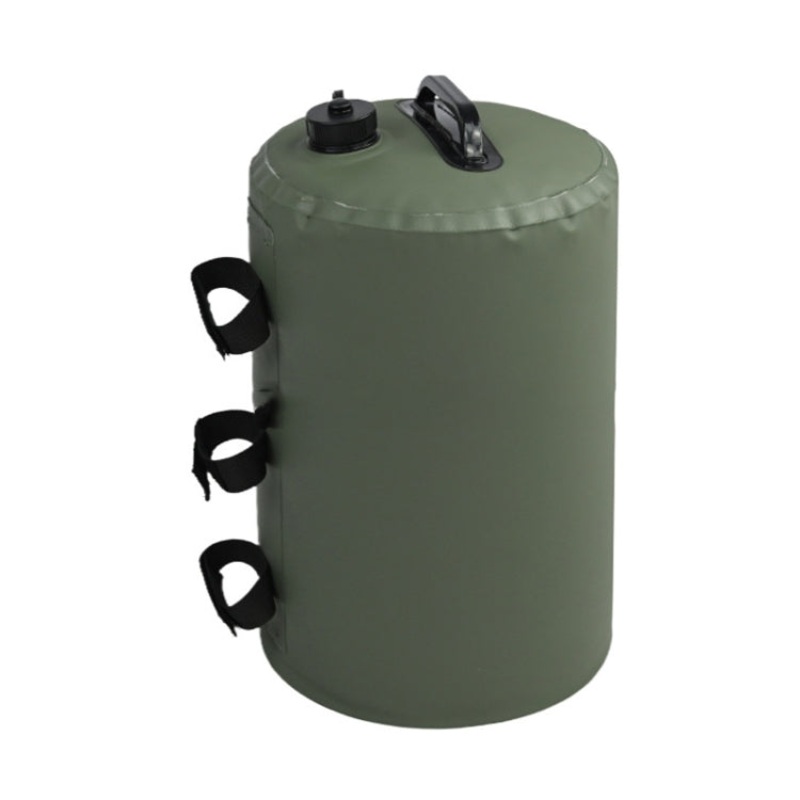 Water and Sand Multi-Function Tent Windproof Fixed Water Bag (Green) Size: 24x34cm