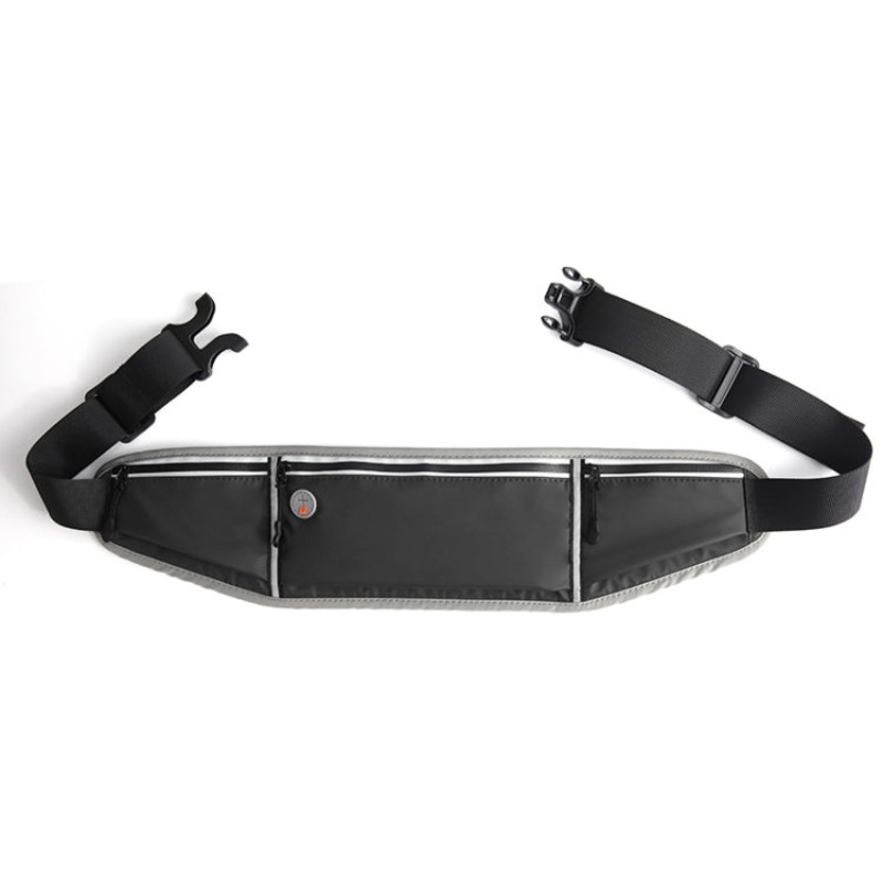 Waterproof Marathon Sports Waist Bag  (Black)