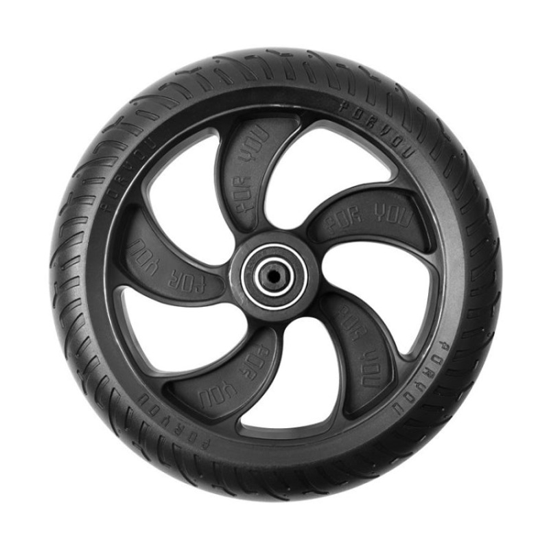 8 inch Scooter Plastic Front Wheel Accessories For KUGOO S1/S2/S3(Black)