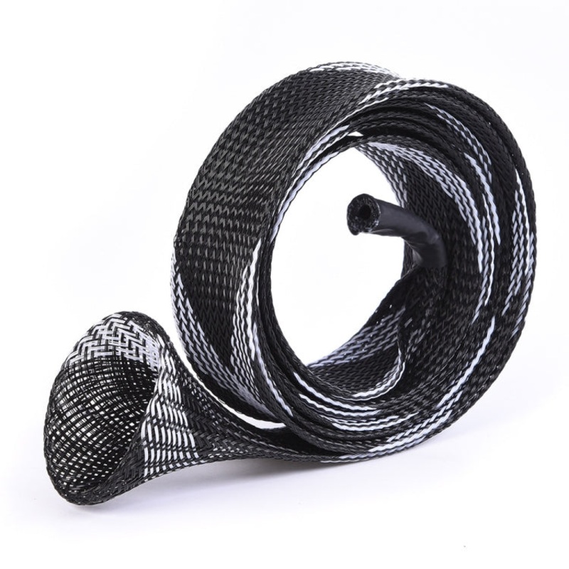 LEO 27998 3.5x170cm Mesh Tube Telescopic Fishing Rod Protector(27998-BW)