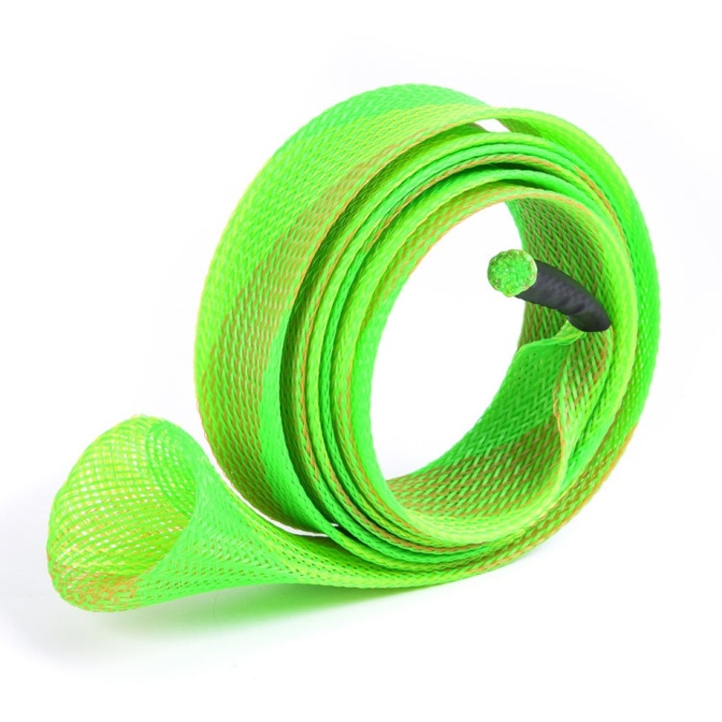 LEO 27998 3.5x170cm Mesh Tube Telescopic Fishing Rod Protector(27998-GNYE)