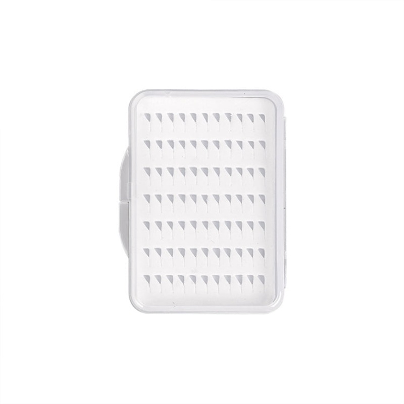 LEO 28055 Transparent Thin Flying Hook Box Fishing Hook Gear Box, Size: Small  77 Bit