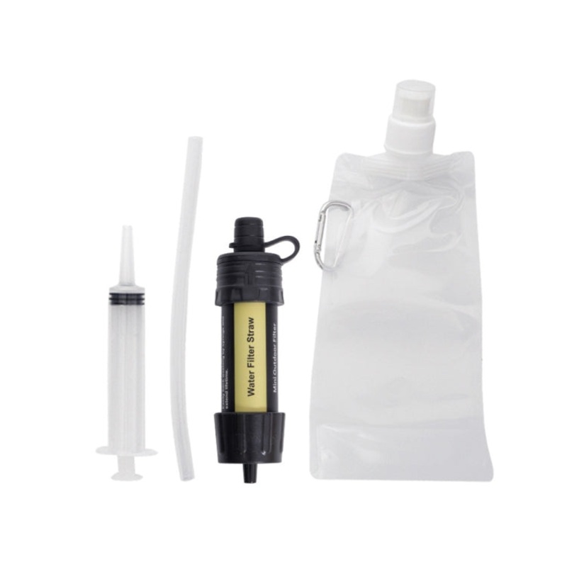 Outdoor Camping Sewage Filter Purifier (Black)