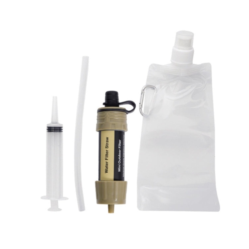Outdoor Camping Sewage Filter Purifier For Improved Water Quality (Green)