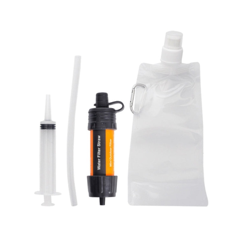 Outdoor Camping Sewage Filter Purifier (Orange)