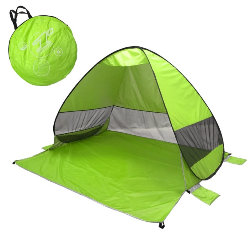 Automatic Instant Pop Up Beach Tent Portable (Fluorescent Green)