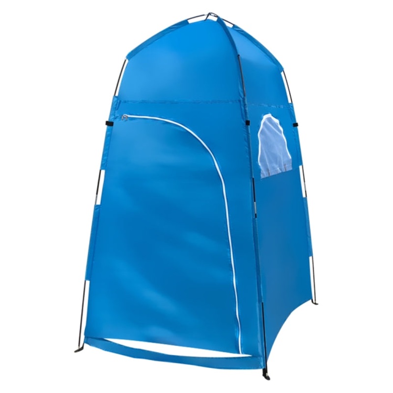 Changing Tent Shower Beach Tent Outdoor Awning Blue (Portable Shelter)