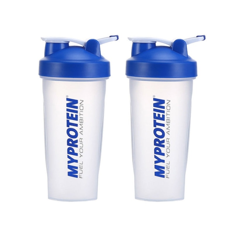 Multifunctional Transparent Water Cup x 2 (Blue)