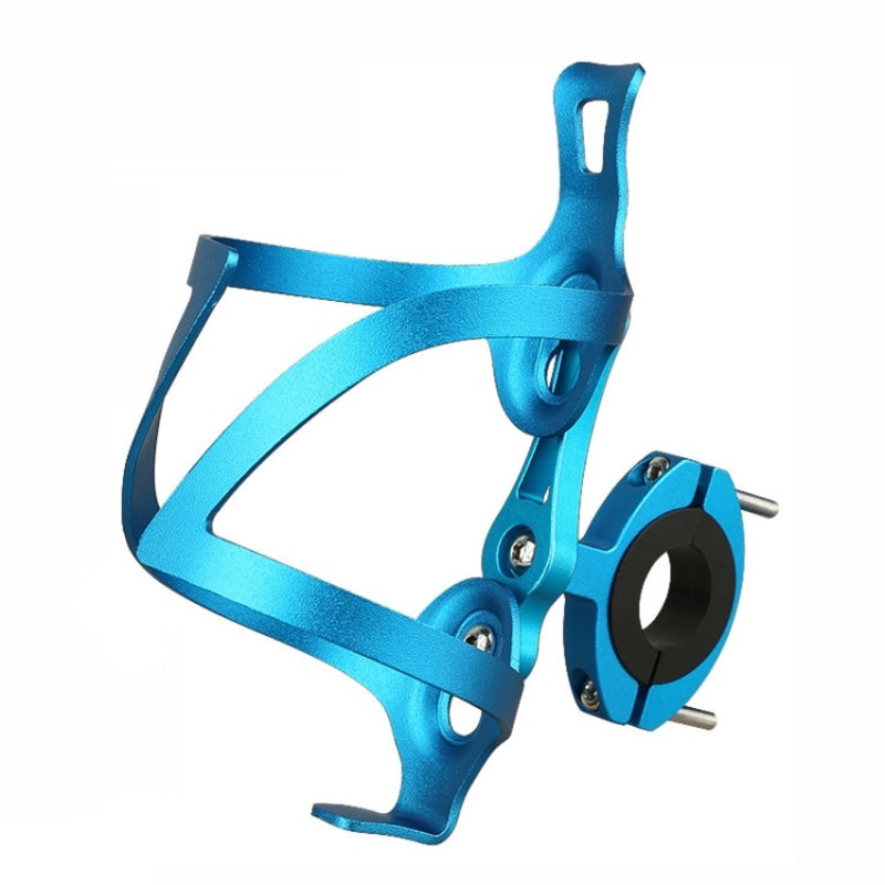 Bicycle Aluminum Alloy Kettle Frame (Blue Bilateral with Base)