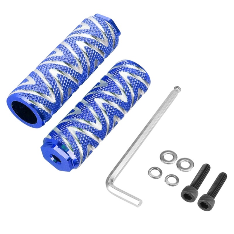 Electric Scooter Pedal Rear Foot Pegs For Xiaomi Mijia M365 / Pro / Pro2 / 1S(Blue)