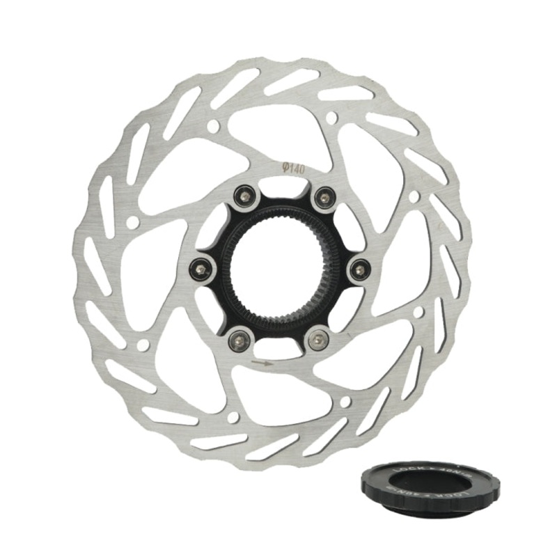 RACEWORK RS6 Mountain Bike Mid-lock Discs, Diameter: 140mm