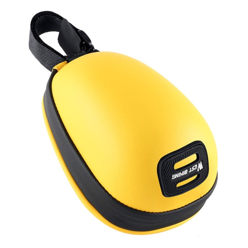 Bicycle Hardshell Tail Bag Saddle Bag Yellow (Mini)