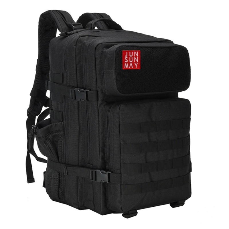Large Capacity Waterproof Outdoor Camping Hiking Backpack (Black)