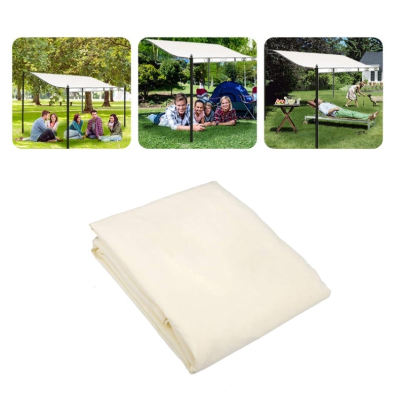 Tent Roof Cover Replacement Cover 3 x 3m Beige