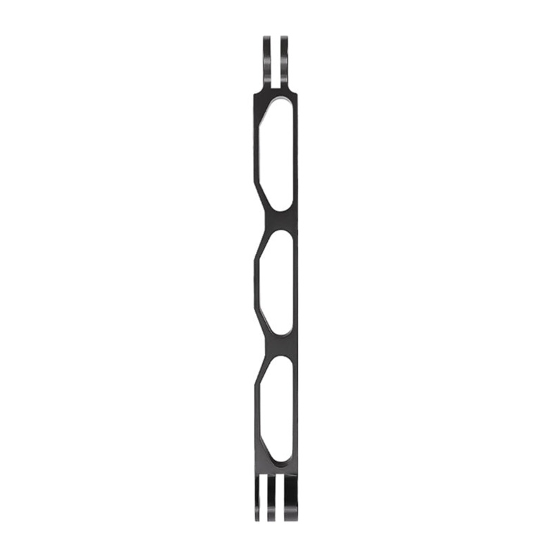 Aluminum Extension Arm Grip Extenter for GoPro, Insta360, DJI and Other Action Cameras (Black)