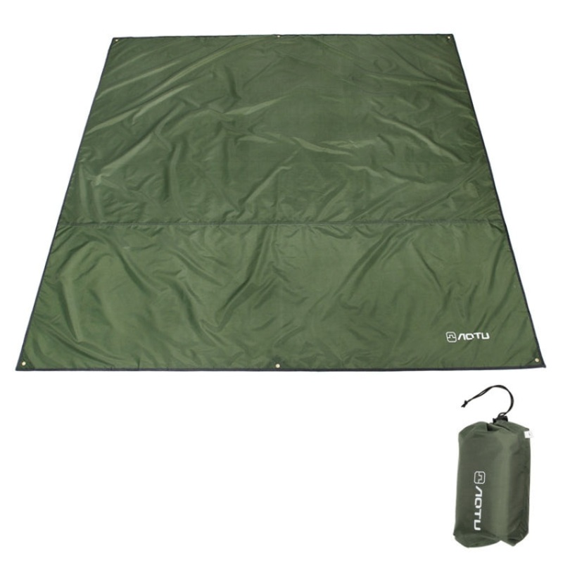 Oxford Cloth Outdoor Camping Picnic Beach Mat, Size: 240 x 220cm (Army Green)