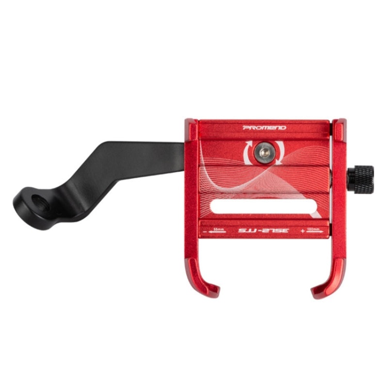 Aluminum Alloy Bicycle Phone Holder for Handlebar (Red)