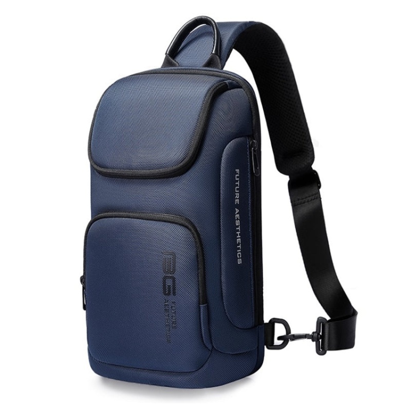 Men Business Performance Crossbody Bag (Blue)