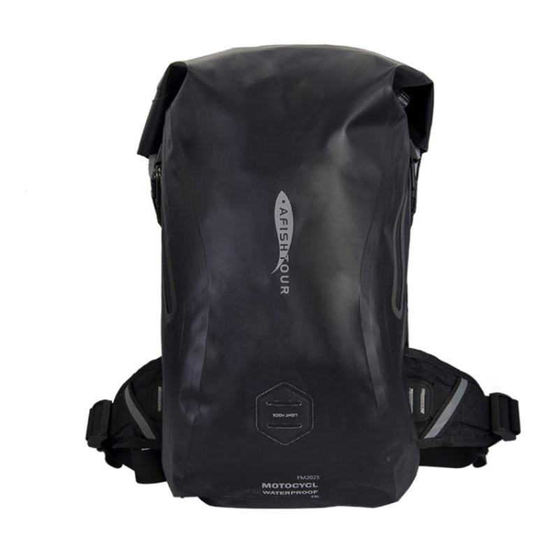 25L Multifunctional Outdoor Travel Waterproof Backpack (Black)