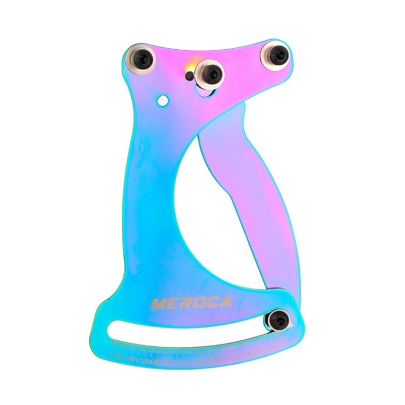 MEROCA Bicycle Ring Calibration Tool Spoke Tension Tube Wheel Set Steel Wire, Color: Colorful