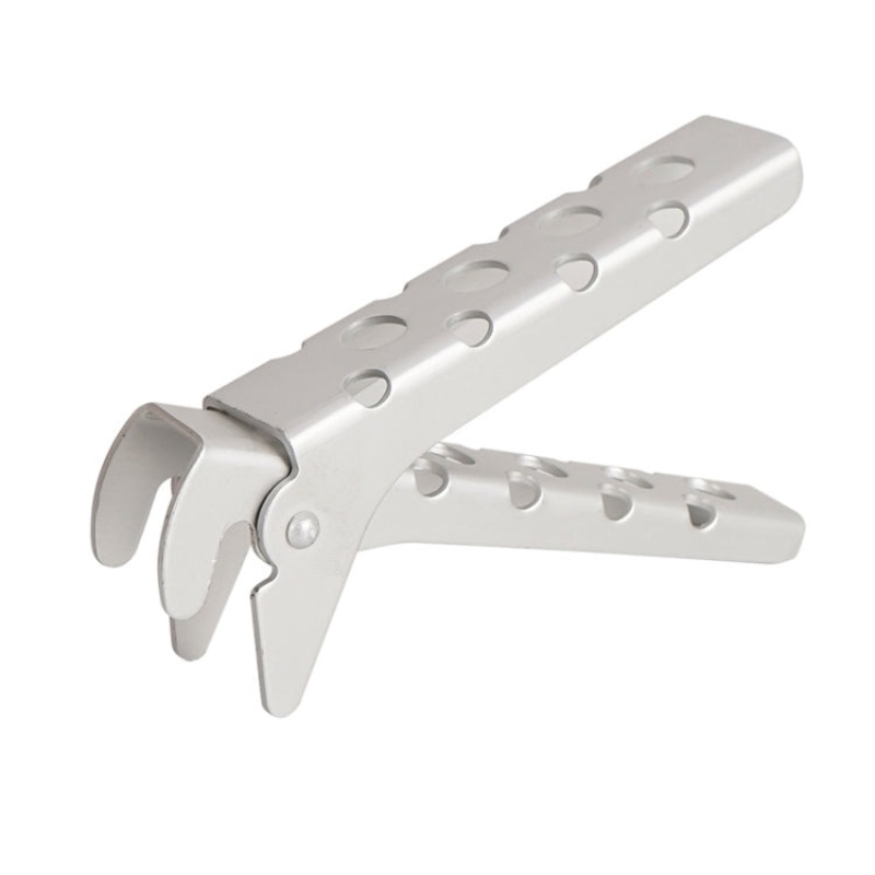 Outdoor BBQ Anti-scalding Pot Tongs Aluminum Alloy (With Hole)