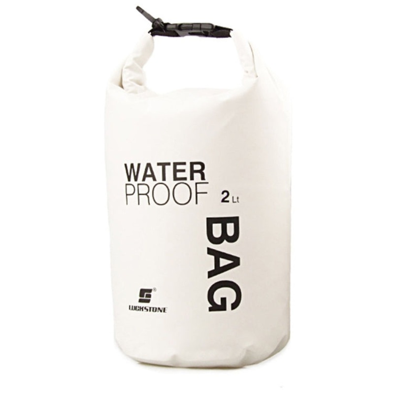2L Waterproof Scratch-resistant Swimming Bag (White)