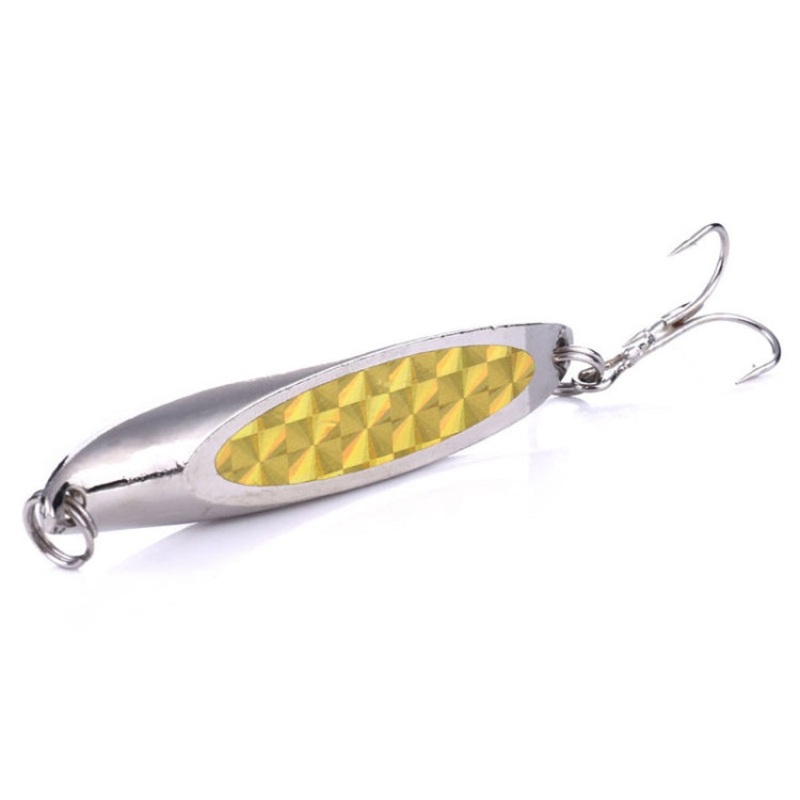 4 PCS HEGNJIA SP071 7cm 21g Seabass Sequin Lure(4)