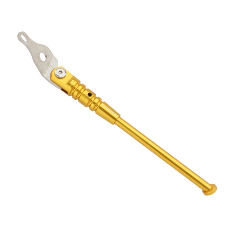 Aluminum Alloy Folding Bike Foot Support (Gold)