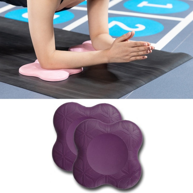 Flat Support Elbow Pads Knee Pads (Purple)
