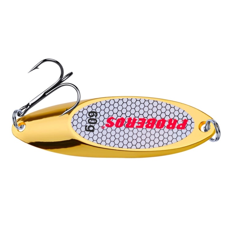 60g PROBEROS DW342 Lure VIB Metal Sequins(Gold)