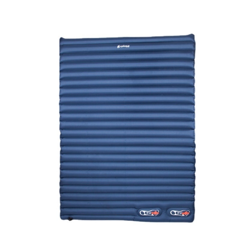 Inflatable Outdoor Camping Double TPU Mattress (Blue)