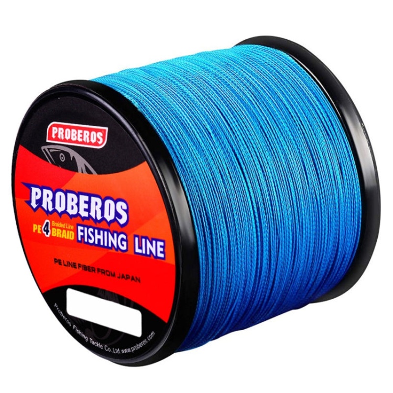 PROBEROS 4 Edited 300M Fish Line, Line number: 7.0 / 70lb(Blue)