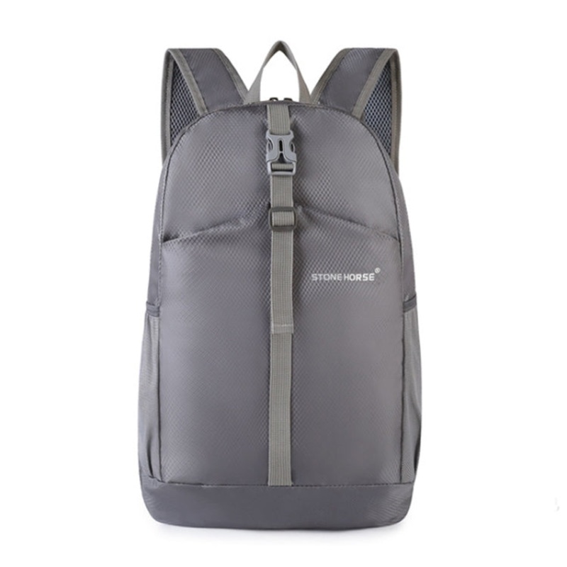 Stone Horse Gray Waterproof Folding Travel Backpack (Outdoor)