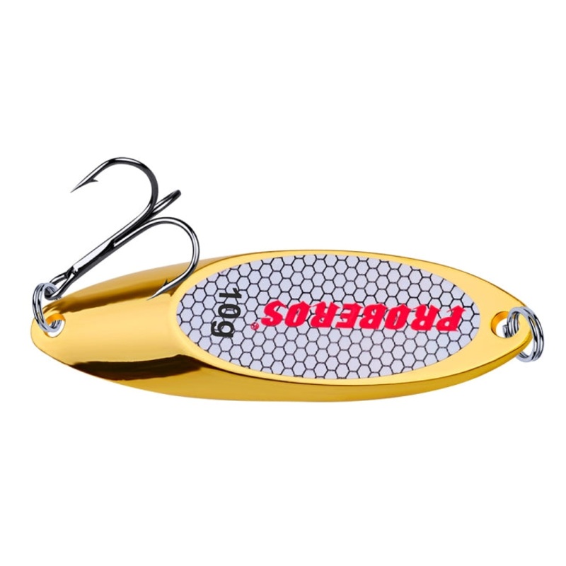 5 PCS 10g PROBEROS DW342 Lure VIB Metal Sequins(Gold)