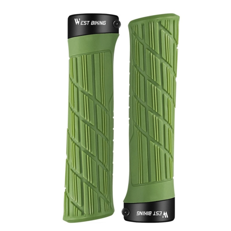 Bicycle Anti-Skid Shock-Absorbing Comfortable Grip Cover (Ink)