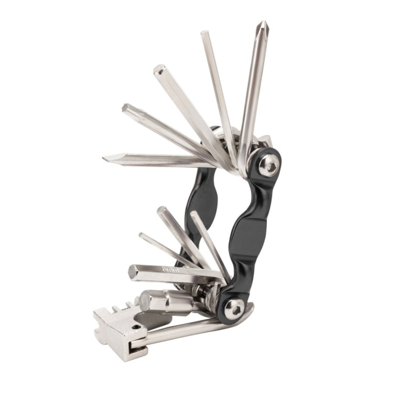 BG-9835D Bicycle Multi-Function Maintenance Curved 11 In 1 Tool Mountain Highway Bike With Interception Machine Combination Tool(gold)